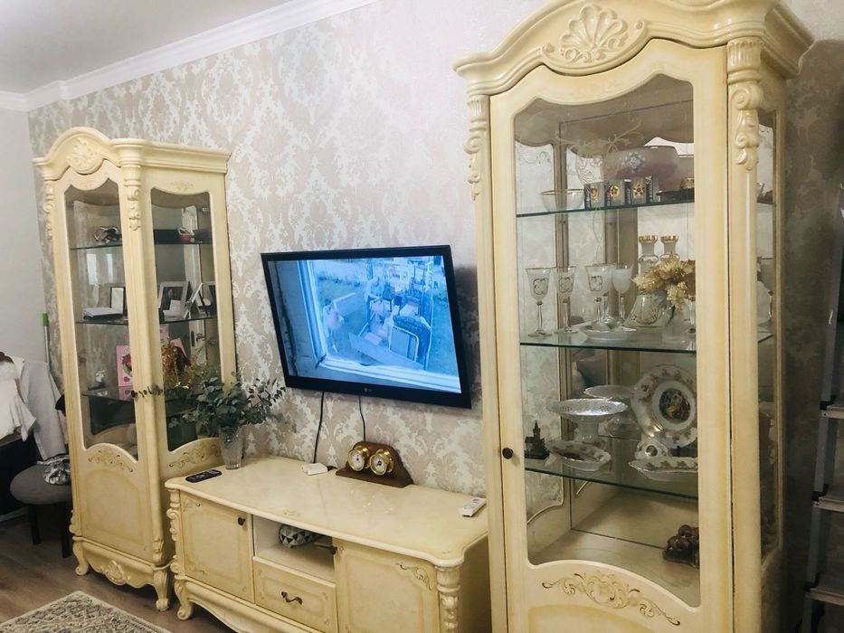 Стенка-Горка массивный дуб «Любимый дом»