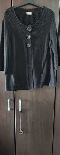 Cardigan negru tricotat