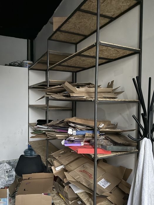 Стеллажи из профтрубы прочные