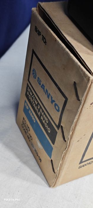 Радиоприемник Sanyo RP-2805. В коллекционном состоянии.