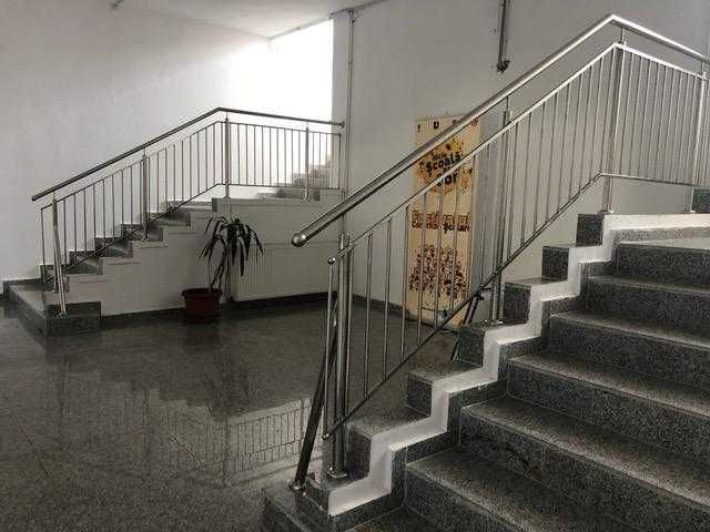 balustrada de inox
