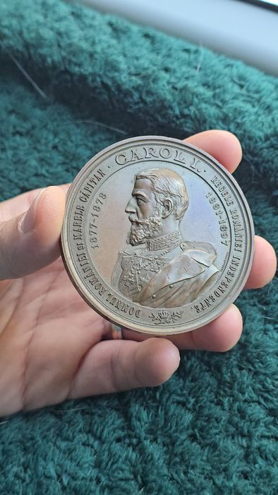 Medalie monumentul independentei de la Ploiesti 1877