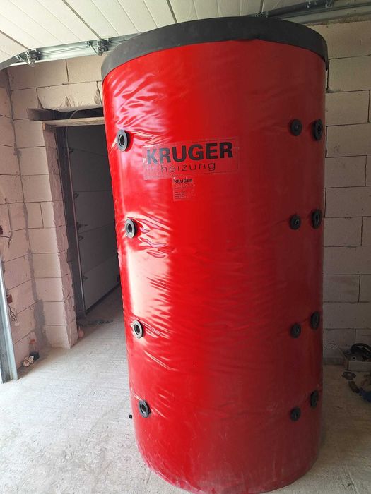 Puffer KRUGER Heizung P 1500l fara serpentină cu izolație