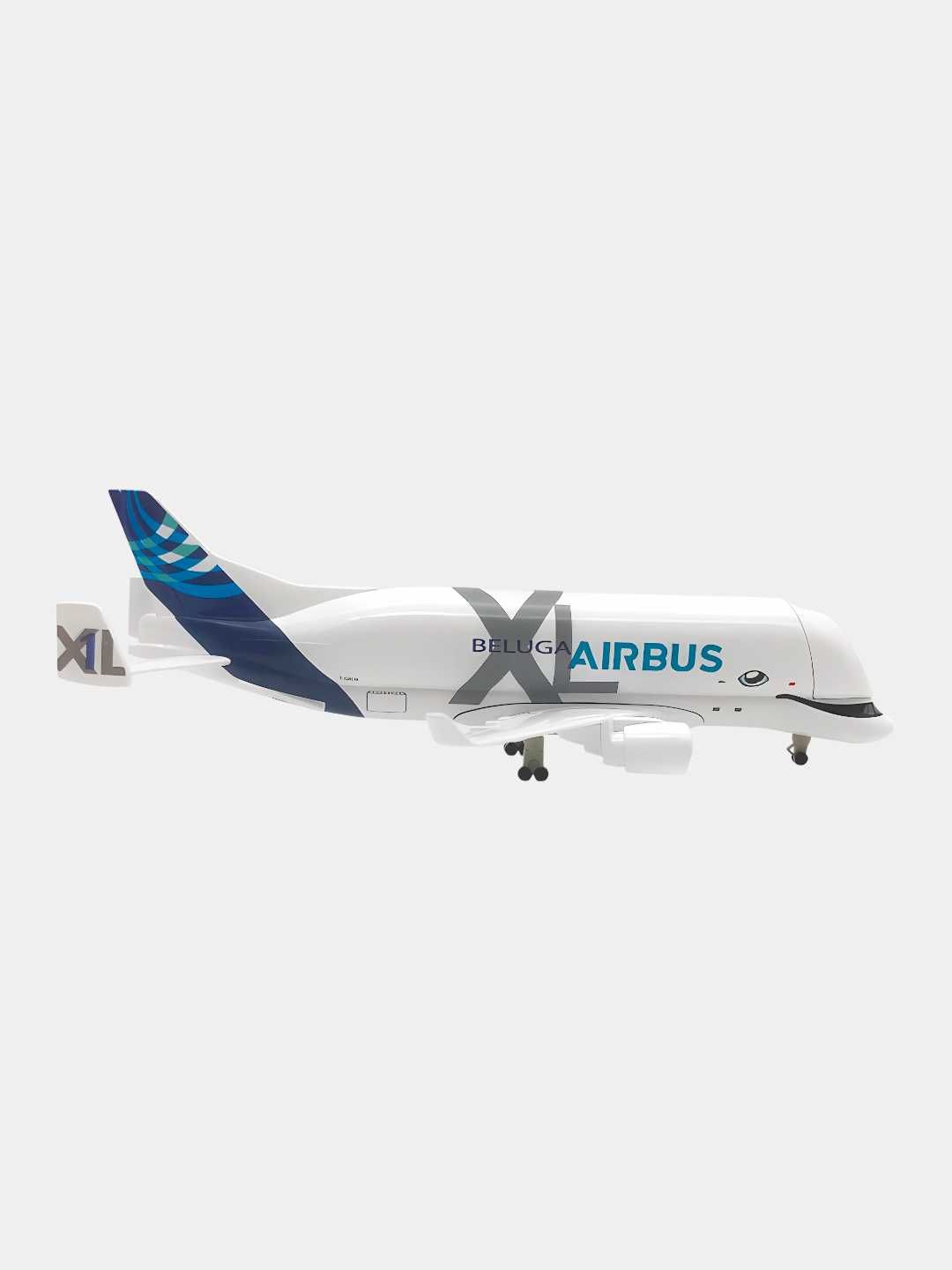 Модель самолета АН-225 МРИЯ и Airbus Beluga, металлическая, 20 см