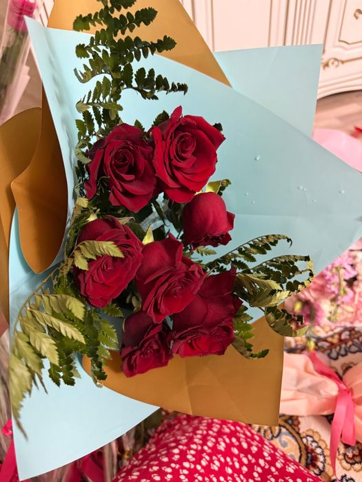 Цветы после мероприятия