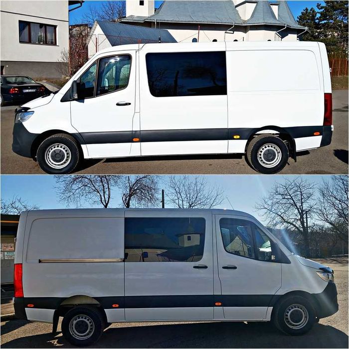 Mercedes Sprinter / 8+1 locuri / 2018 / ALB / Incalzire Auxiliara