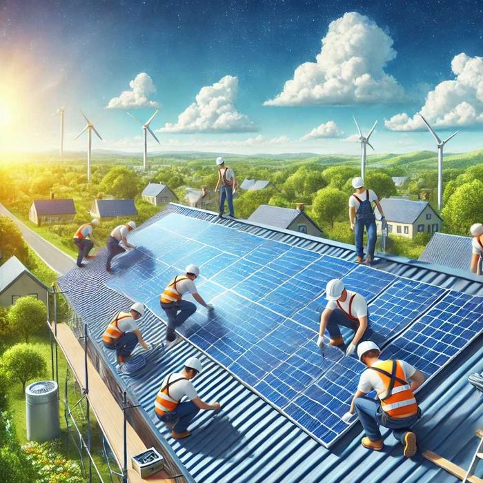 Куеш панеллари установка | quyosh panel