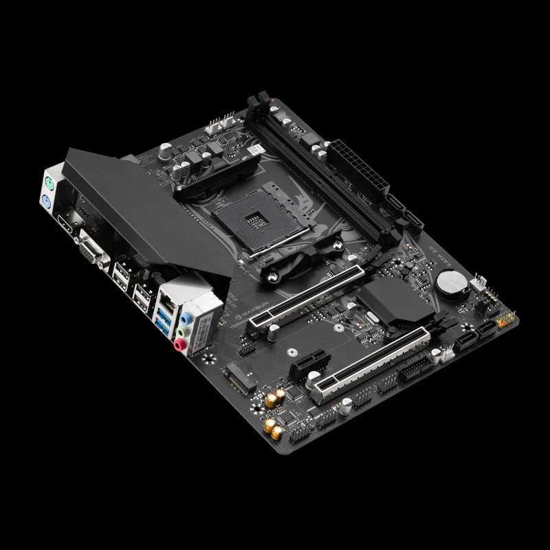 Материнская плата MaxSun Terminator B550M, AM4, 2xDDR4