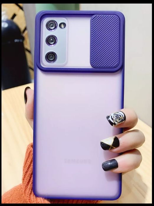 Husa silicon cu protectie camera pentru  Samsung Galaxy S20 FE