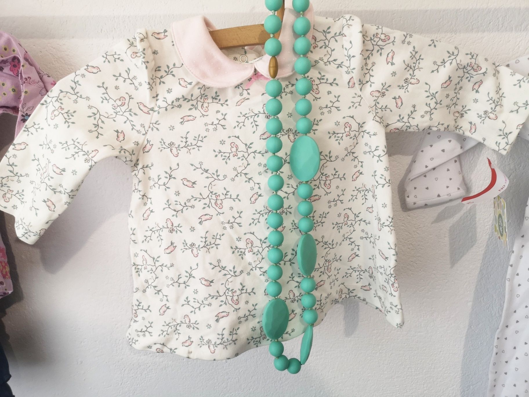 ЛОТ НОВИ Детски Дрехи за бебе 9-12м 80см дрешки блуза боди ританки