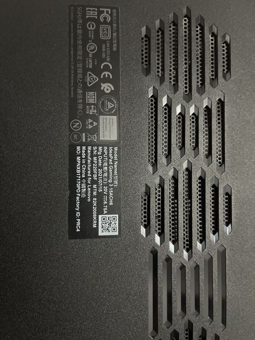 Laptop Lenovo ideapad 3 15ach6