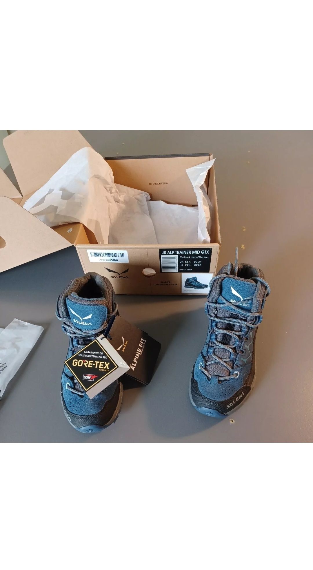 Детски туристически обувки Salewa Junior Alp GTX, 31 Номер