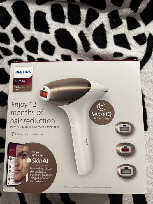 Epilator Philips IPL Lumea 9900 nou !! In garantie cu factura!