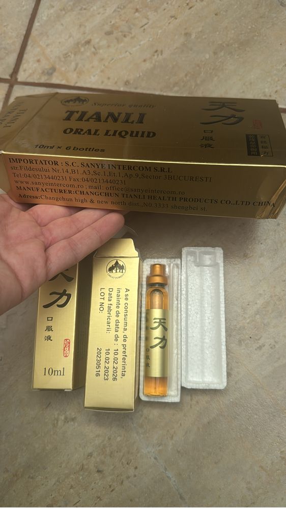 LICHIDARE STOC Tianli Original Ultra Power - Supliment Natural