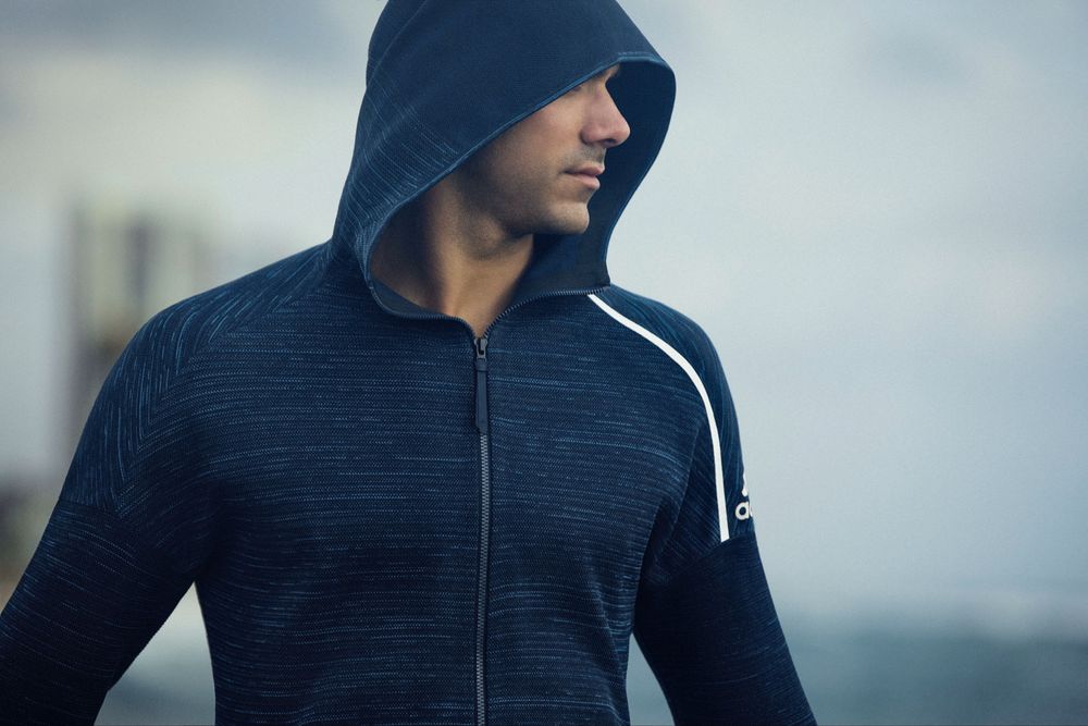 ADIDAS Z.N.E. Parley Primeknit Hoodie S / Оригинал