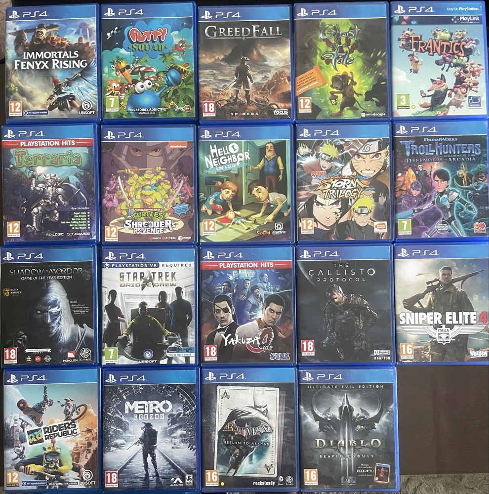 Игри за PS4 Playstation 4