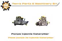 Pompa injectie excavator Caterpillar - Noua