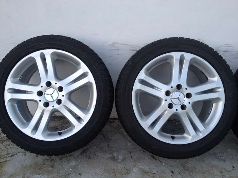 4бр. оригинални алуминиеви джанти за Мерцедес Е класа W211