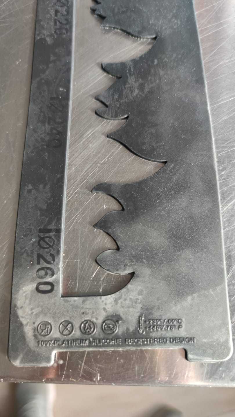 Sablon pentru  Silicon Decor Lateral Fuoco