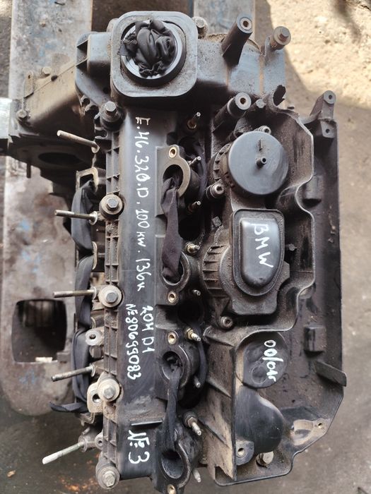 Двигател Е 46 320 D 00/01 г100kw 136k (204D1) М 47D20