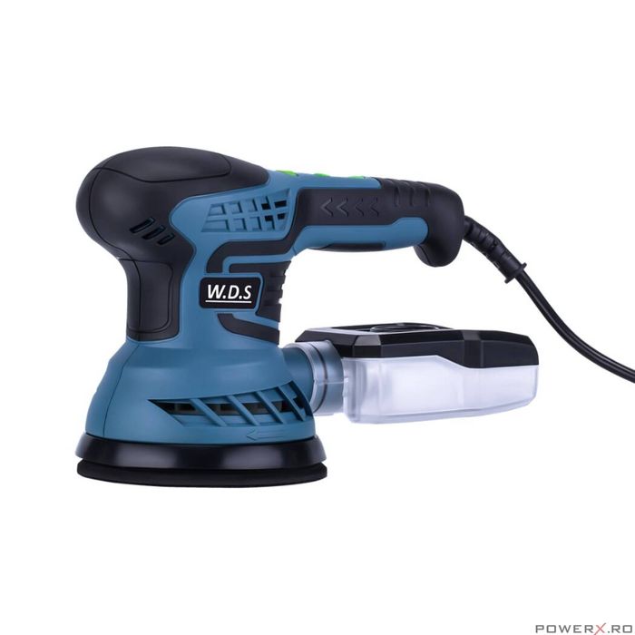 Slefuitor excentric, 125 mm, 6 viteze, 1500 W, Kraft