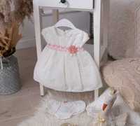 Детска ленена рокля Mayoral Newborn