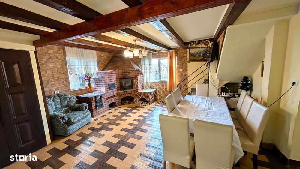 Oferta! Cabana 7 camere 215 mp+anexa-teren 500 mp-foisor-Colibita