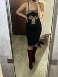 Rochie midi neagra