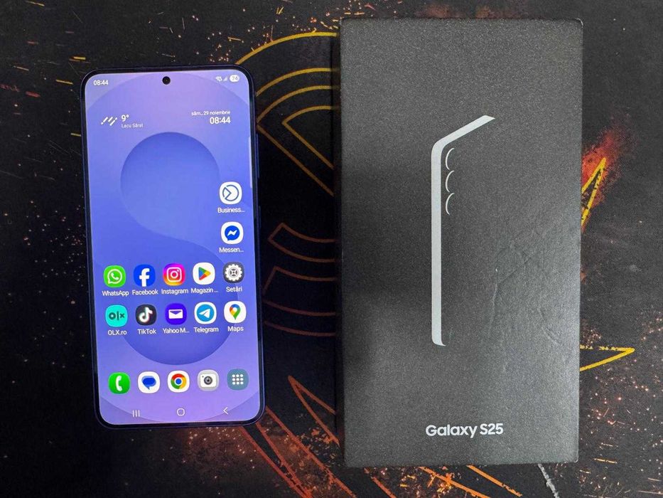 Samsung S25, blue, 256GB