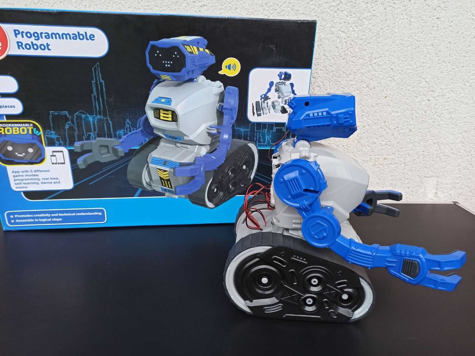 Jucarie copii robot programabil aplicatie  Playtive baieti fete 8+