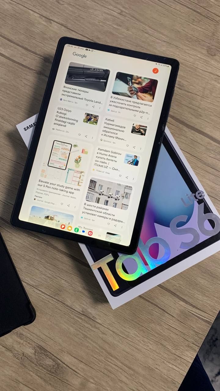 Tab S6 Lite
 
64 gb 

Yangi karopka dakumentlari bor

Ruchkalari bor