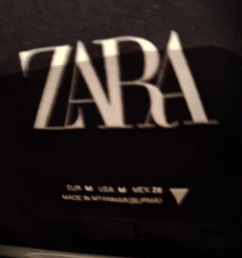 Ново Дамско  кожено яке Zara - размер 36