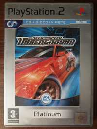 NFS/Need For Speed Underground Platinum PS2/Playstation 2