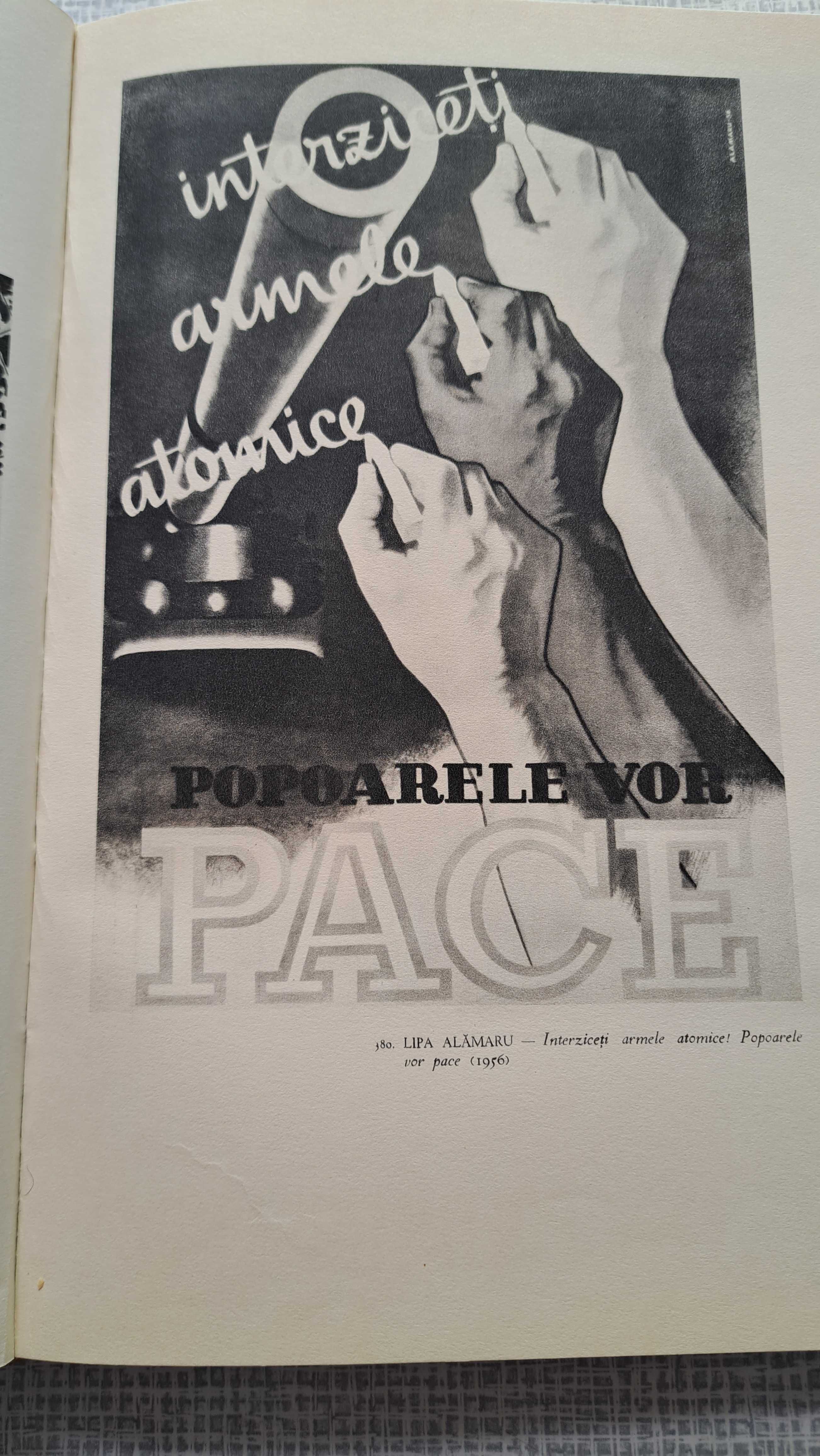 Grafica Militanta Romaneasca Ed. Meridiane, 1963 Carte veche rară