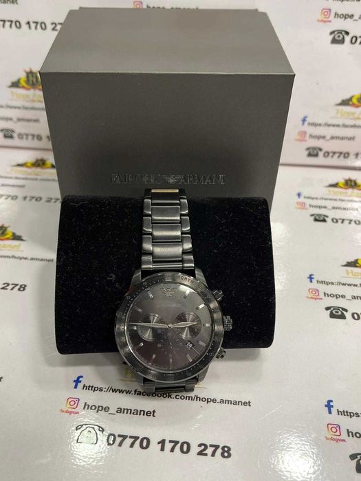 Hope Amanet P13 / Ceas Emporio Armani Sportivi