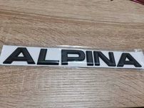 Alpina Алпина черна емблема голям размер