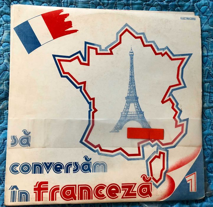Sa conversam in franceza vol. 1 si 2 electrecord - disk vinil pick up
