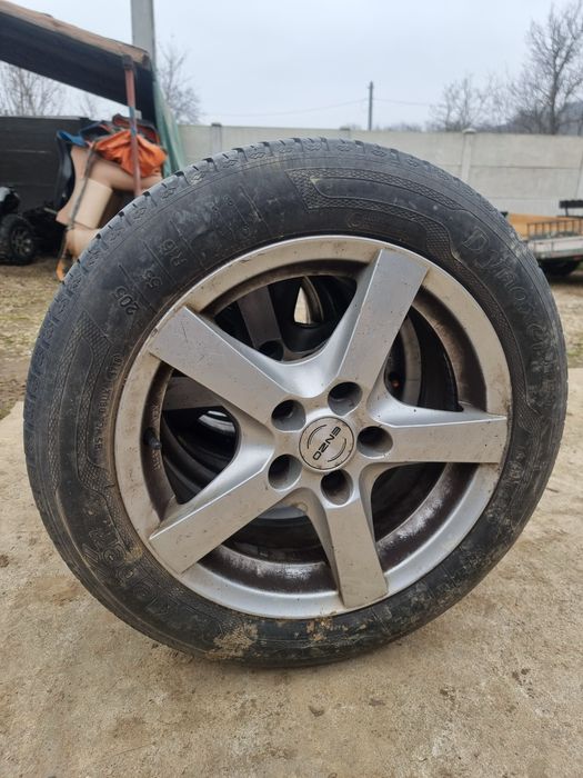 Jante aliaj R16 / 5x112  cu anvelope bune 205/55/16