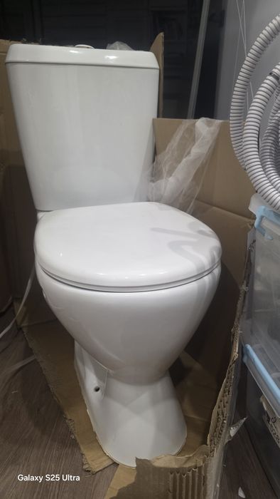 Отдам б/у унитаз