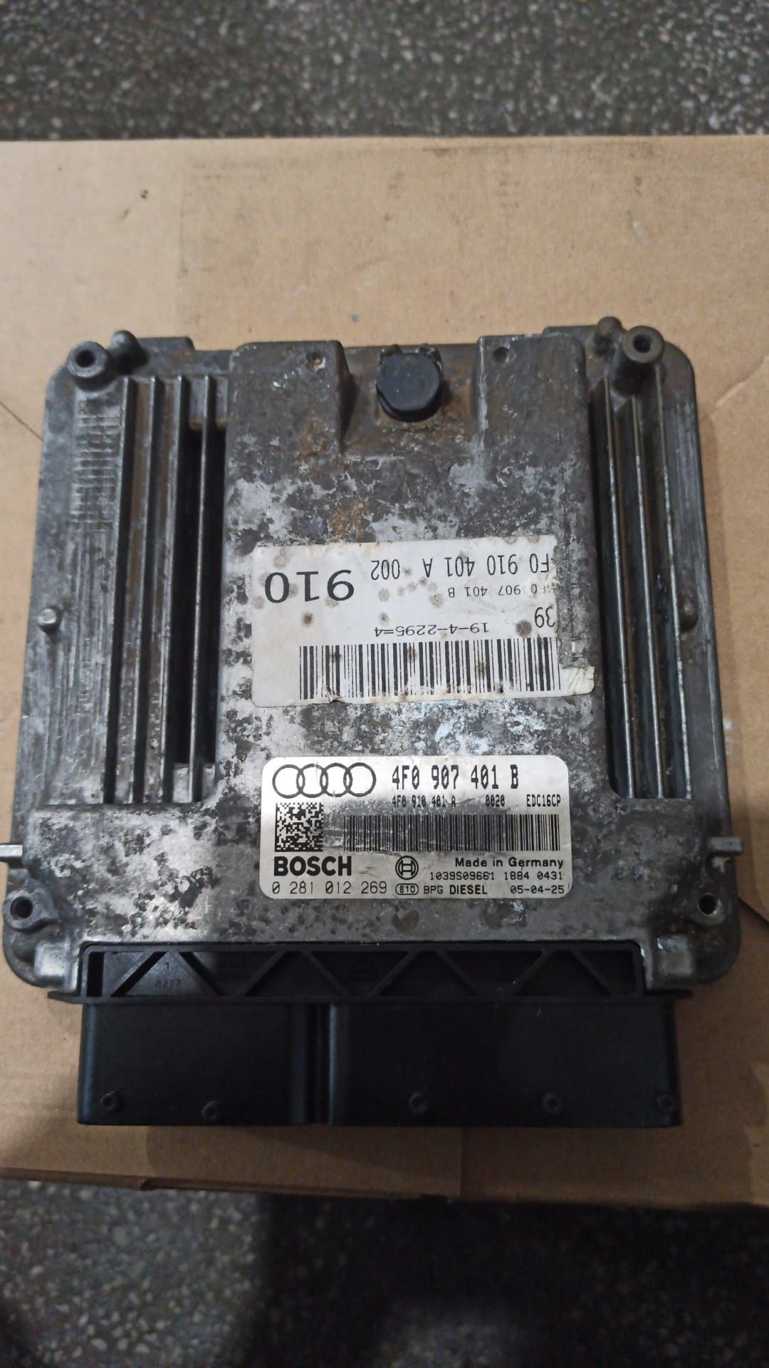 Calculator ECU Audi A6 3.0. 4F0907401B