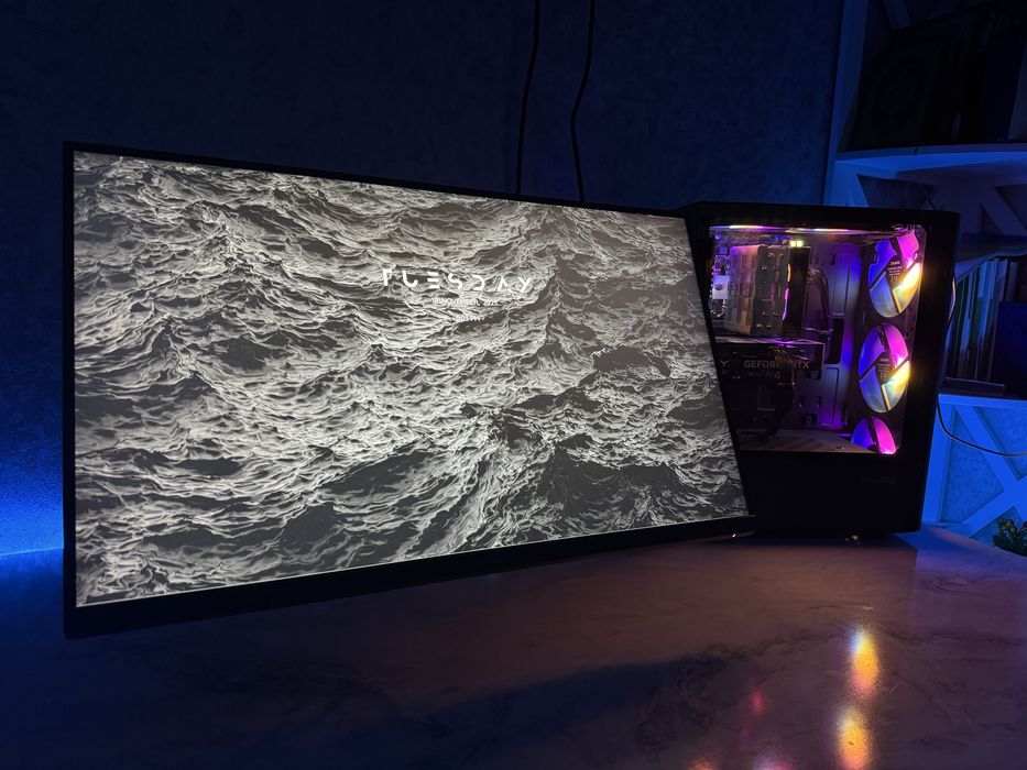 Мощный игровой ПК с RTX 4060 и I5-13400F + монитор Dell 280Hz.