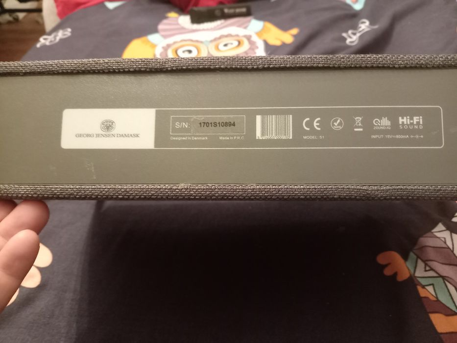 Boxa Wireless 2+1 stereo Georg Jensen Damas GJD-100 lemn inox colectie