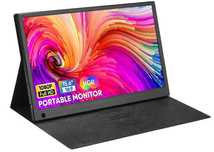 Monitor NOU portabil LED, 15.6 inch IPS, Full HD (1920x1080)
