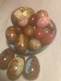Великденски стари яйца перашки  рисувани стара икона детски