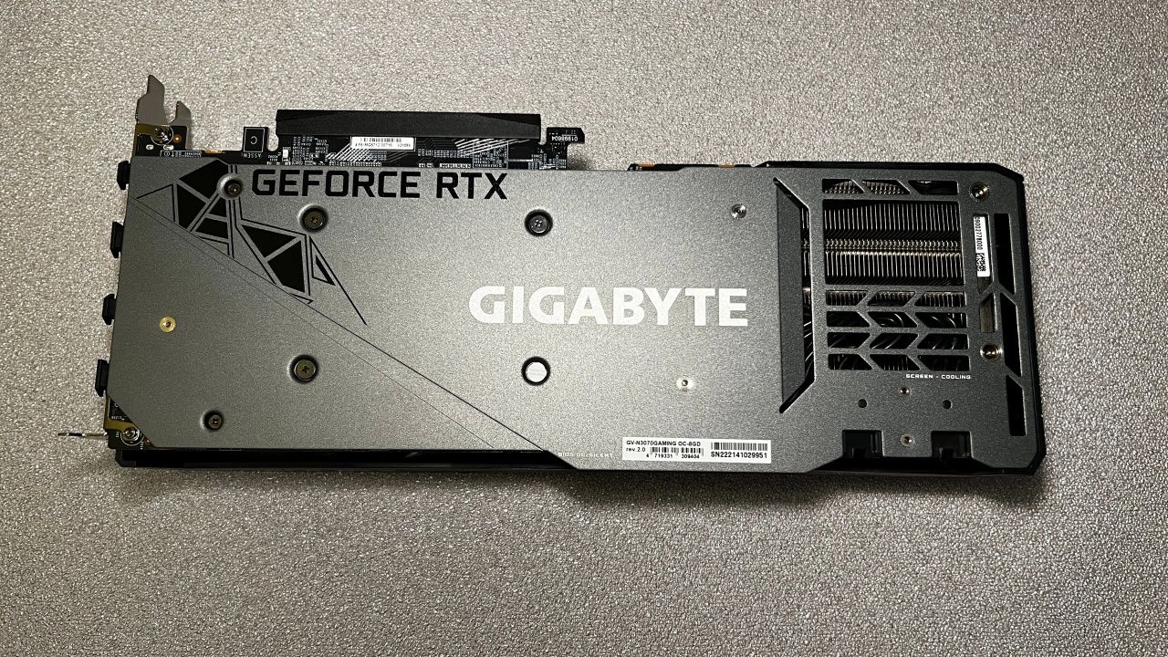 Продам видеокарту GIGABYTE GeForce RTX 3070 GAMING OC