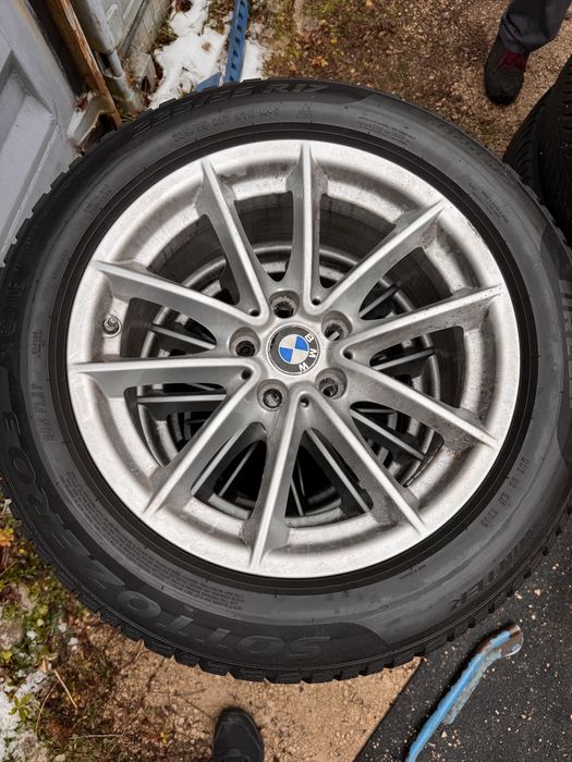 Jante anvelope roti iarna bmw seria 5 g30 g31 225 55 17
