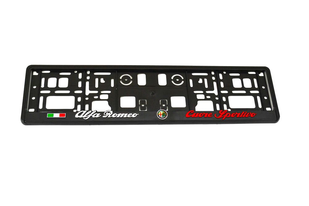 Рамки за регистрационен номер Alfa Romeo Cuore Sportivo