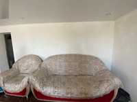 Срочно продается раскладной диван, кресло и малый диван