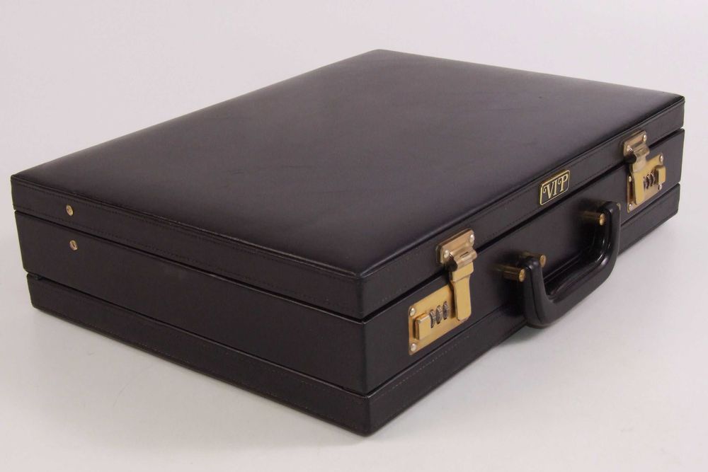 Geanta diplomat VIP cu cifru, extensibila, Made in Germany, NOUA