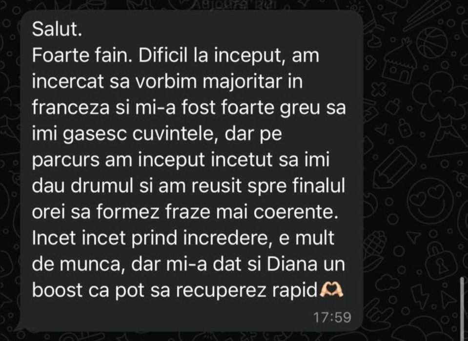 Meditații franceză și pregătire DELF